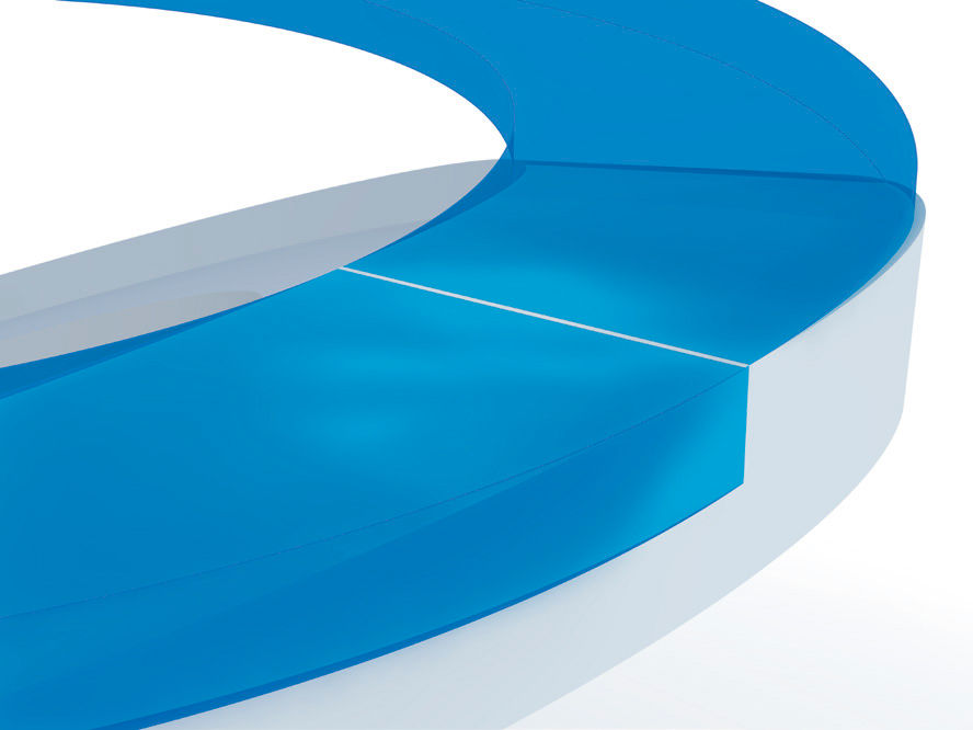 Figure 7—Hypoid gear and its crown gear—Method 1 with the intrinsic pitch cone.