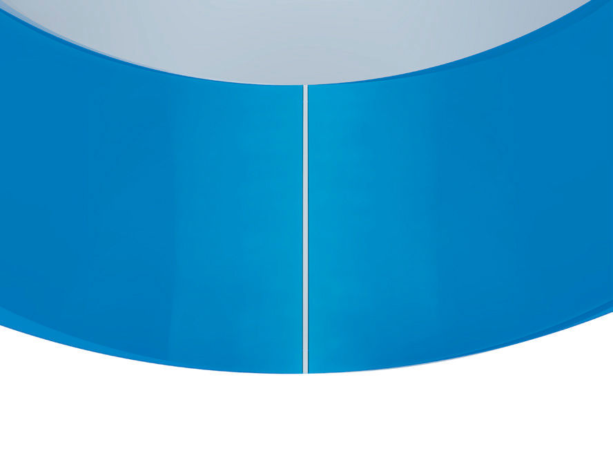 Figure 9—Hypoid gear and its crown gear—Method 1 with the intrinsic pitch cone—view from above.