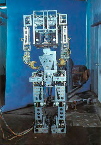 Figure 1—WABOT-1 (1973). (Image: Courtesy of Humanoid Robotics Institute, Wasada University)