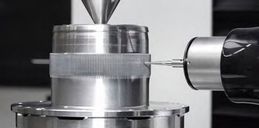 Inspection of external strain wave gear on the 175GMS nano Gear Metrology System.
