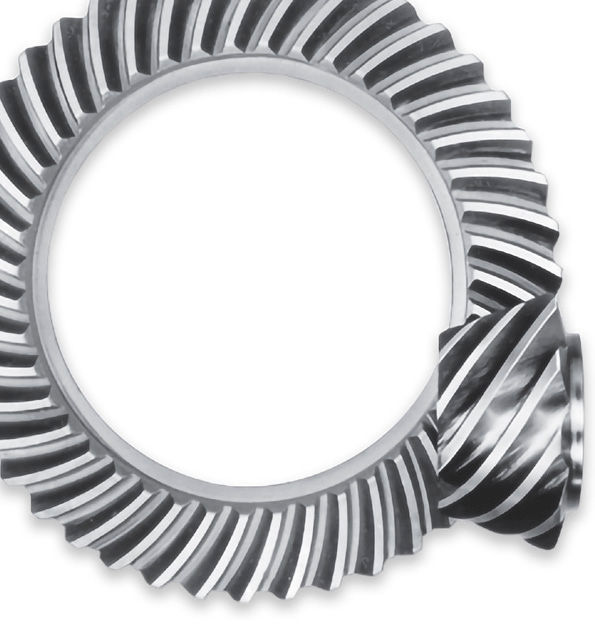 Hypoid gear, designed by gear theory expert Ernst Wildhaber.