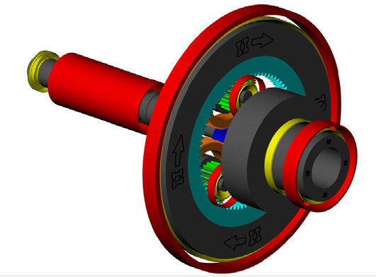 Figure 2—Gearbox model 2.