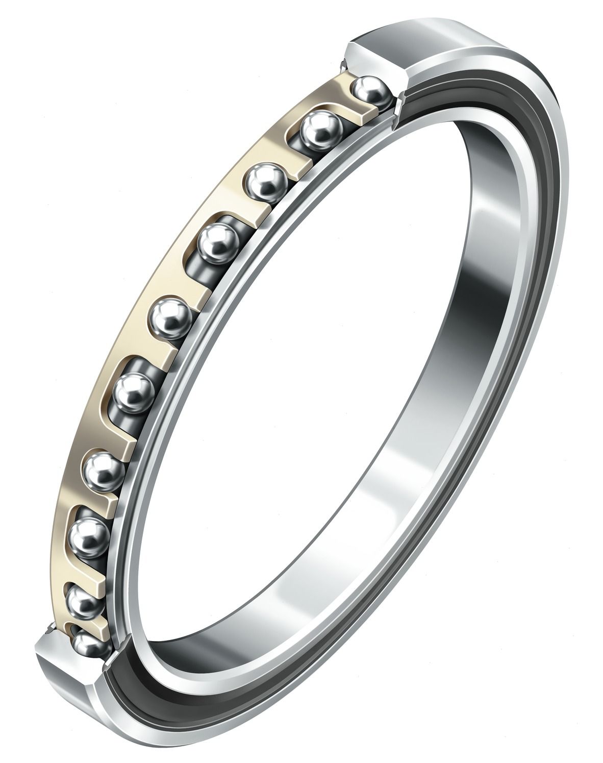 Part of Schaeffler’s “Guide Motion” family of products and solutions: thin section bearings.