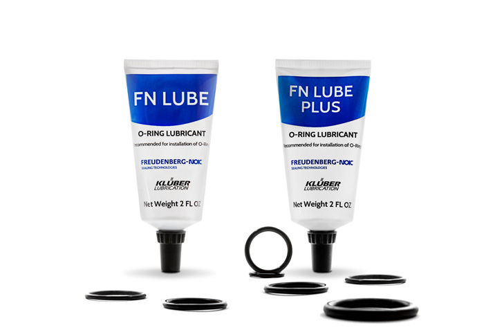 FN Lube and FN Lube Plus were developed specifically for static seals, especially O-rings, and were validated through laboratory testing.