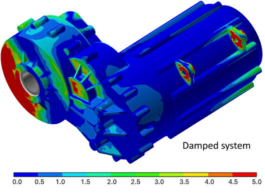 Figure 14—ERP contours at the time with maximum values.