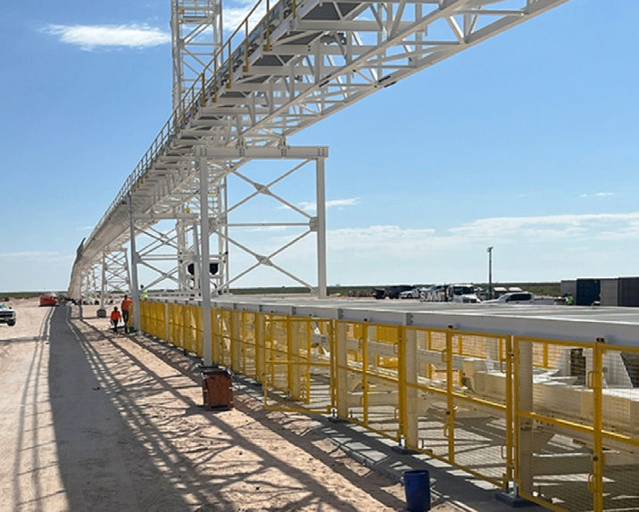The Dune Express conveyor belt is one-of-a-kind and is expected to significantly reduce traffic accidents and enhance the safety of public roads. (Image: SEW-Eurodrive)