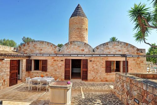 Can Moli Villa di Santanyi, Mallorca, Spain untuk 4 orang...
