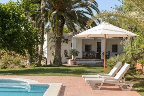 Cana Benirras Villa  med privat svømmebasseng i San Miguel, Ibiza, Spania for 6 personer...