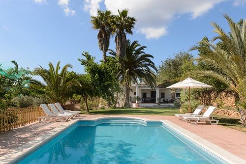 Cana Benirras Villa i San Miguel, Ibiza, Spanien  med privat pool med plads til 6 personer...