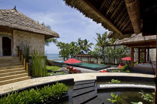 Sound Of The Sea 4 bedroom Stor och  lyxvilla  med privat bassäng i Canggu, Bali, Indonesia för 8 personer...