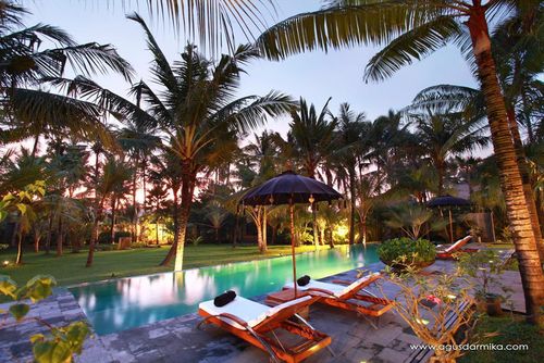 Valentine 4 bedroom Large and romantic luxury villa in Canggu, Bali, Indonesia  with private pool for 8 persons...