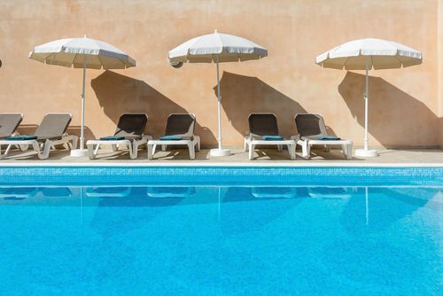 Blue Sky Villa  con piscina privada en Sant Josep de sa Talaia, Ibiza, España para 6 personas...