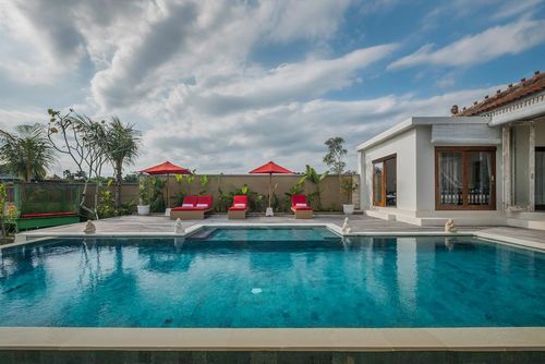 Manggala 3 Bedroom Comfortabele villa  met privé zwembad in Canggu, op Bali, Indonesië voor 6 personen...