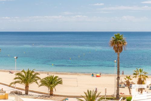 Topacio III 24A Appartement met gemeenschappelijk zwembad in Calpe, Costa Blanca, Spanje voor 6 personen. Het appartement is gelegen in de nabijheid van restaurants, bars en winkels, en is 25 m van het Playa Levante strand....