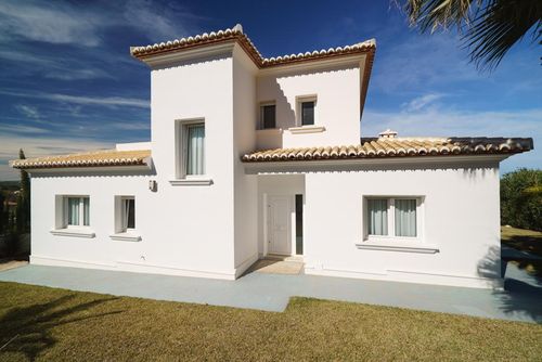 Bonheur LT Villa avec piscine privée à Jávea, Costa Blanca, Espagne, pour 6 personnes. La maison est située dans un quartier résidentiel....