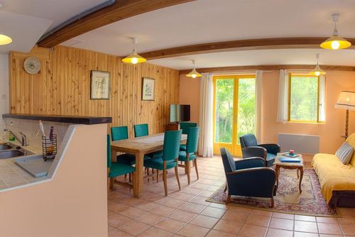 Un gîte en pyrenées Cathares Casa en CAILLA, Sud de la France, Francia para 6 personas...