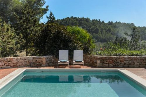 Can Patri Villa  con piscina privata a San Carlos, Ibiza, in Spagna per 5 persone...