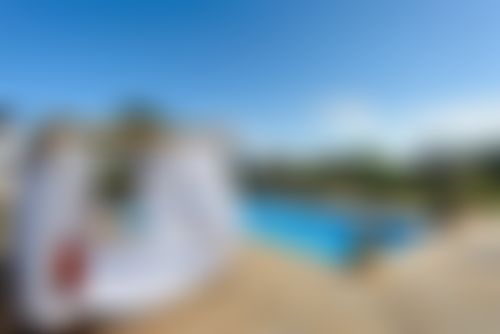 Can Andreu Grosse und schöne Villa  mit privatem Pool in San Carlos, Ibiza, Spanien für 8 Personen...