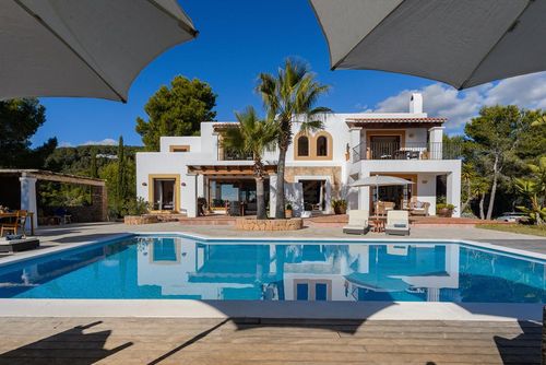 Can Arc Fantastisk og komfortabel villa  med privat svømmebasseng i Sant Josep, Ibiza, Spania for 6 personer...