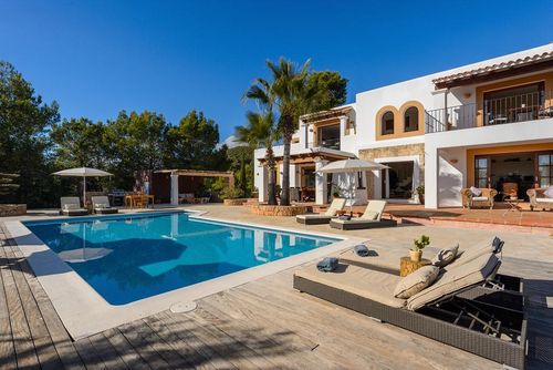 Can Arc Fantastisk og komfortabel villa  med privat svømmebasseng i Sant Josep, Ibiza, Spania for 6 personer...
