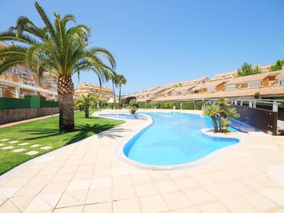 Apartment Moreras: Javea, Costa Blanca, Spain. Communal swimming pool