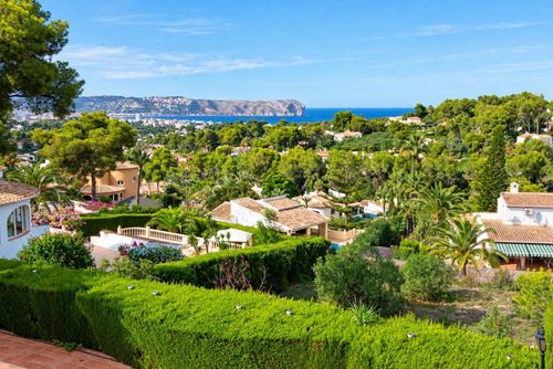 Maison de vacances Laurel: Javea, Costa Blanca, Espagne. Vue sur la mer