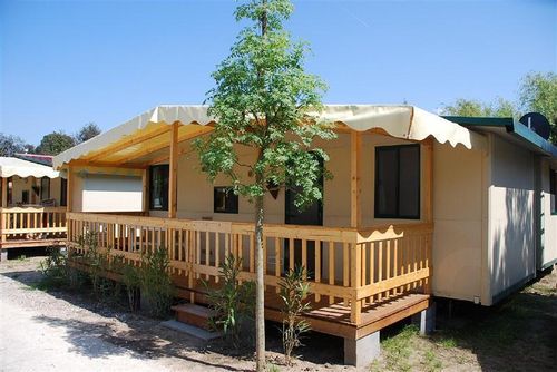 A12345 Stacaravan aan zee Toscane op familie cmping Casa de vacaciones en Viareggio Lu, en Toscana, Italia para 5 personas...