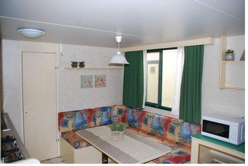 A12345 Stacaravan aan zee Toscane op familie cmping Feriehus i Viareggio Lu, i Toscana, Italien med plads til 5 personer...