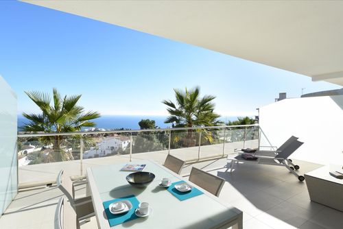 The Hill Collection 1 Beautiful and luxurious apartment with communal pool in Benalmádena, Andalusia, Spain for 4 persons. The apartment is situated in a resort, in a coastal, hilly and residential area, close to restaurants and bars and 2 km from Carvajal Beach....