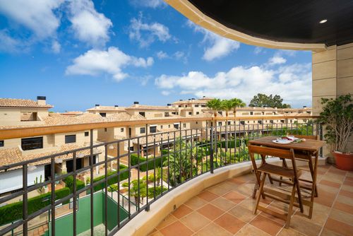Amalia Beautiful and cheerful apartment with communal pool in Jávea, Costa Blanca, Spain for 2 persons. The apartment is situated in a residential beach area, close to restaurants and bars, shops and supermarkets, at 1 km from La Grava, Puerto, Jávea beach and at 1 km from Mediterráneo, Jávea....