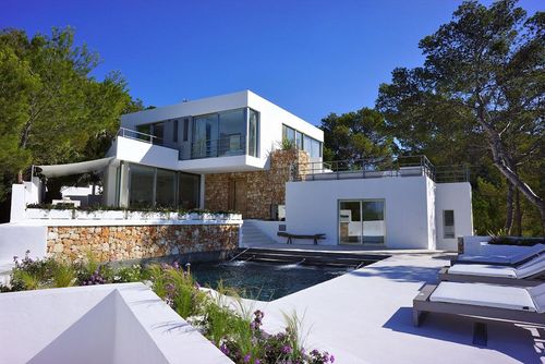 Sant josep Amazing Views Store villa i Sant Josep de sa Talaia, på Mallorca, Spain  med privat svømmebasseng for 13 personer...