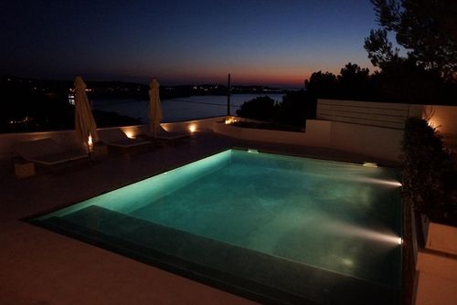 Sant josep Amazing Views Store villa i Sant Josep de sa Talaia, på Mallorca, Spain  med privat svømmebasseng for 13 personer...