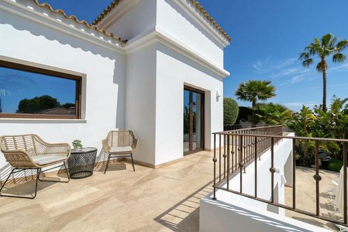 Amipa Modern and luxury villa with heated pool in Moraira, Costa Blanca, Spain for 6 persons. The villa is situated in a coastal area, close to restaurants, bars, and shops, and is 1 km from the beach....
