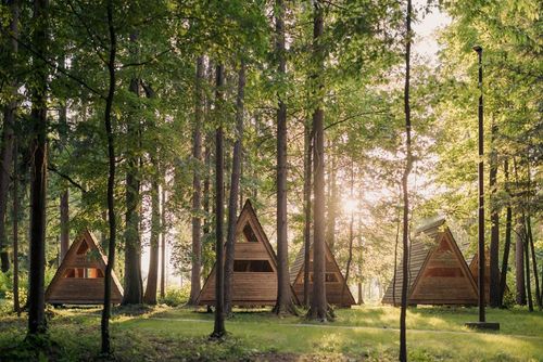 Forest camping Mozirje Rumah Liburan di Mozirje, Others, Slovenia untuk 2 orang...