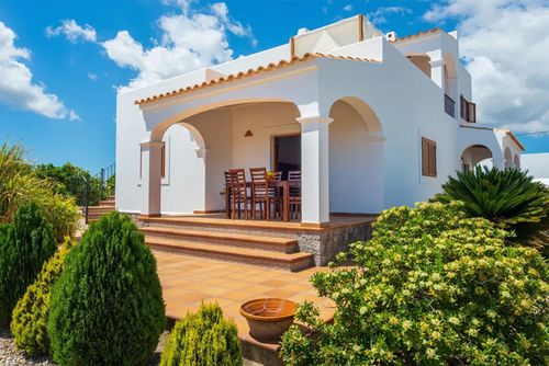 Villa Musseta Villa i Ibiza, på Ibiza, Spanien  med privat pool med plads til 8 personer...