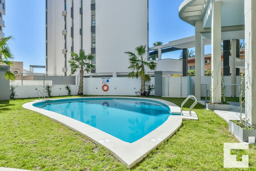 Isea 153 Beautiful and comfortable apartment with communal pool in Calpe, Costa Blanca, Spain for 4 persons. The apartment is situated in an urban beach area, close to restaurants and bars, shops and supermarkets, and is 100 m from Playa Arenal beach....