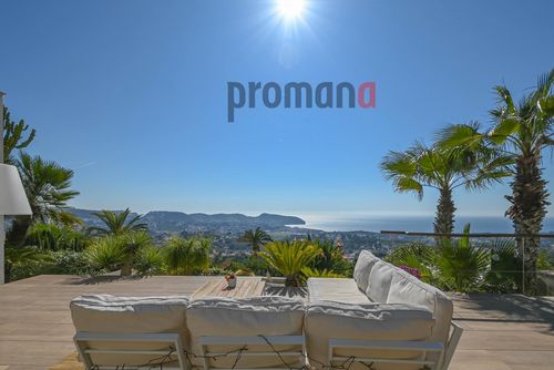 Villa Las Morairas Schöne und luxuriöse Villa mit beheiztem Pool in Moraira, Costa Blanca, Spanien, für 6 Personen. Die Villa befindet sich in einem Küsten- und Wohngebiet und ist 3 km vom Strand entfernt....