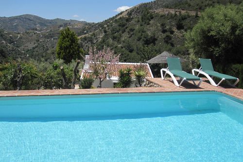 Acebuchal 001 Vivienda de vacaciones maravillosa y romántica  con piscina privada en Frigiliana, Costa del Sol, España para 4 personas...