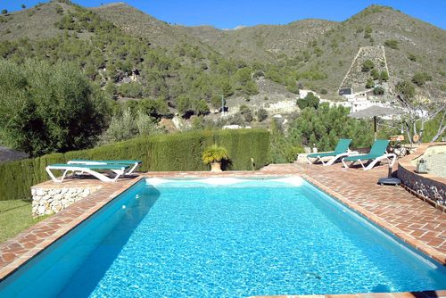 Acebuchal 001 Vivienda de vacaciones maravillosa y romántica  con piscina privada en Frigiliana, Costa del Sol, España para 4 personas...