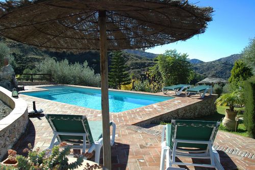 Acebuchal 001 Vidunderligt og romantisk feriehus i Frigiliana, Costa del Sol, Spanien  med privat pool med plads til 4 personer...