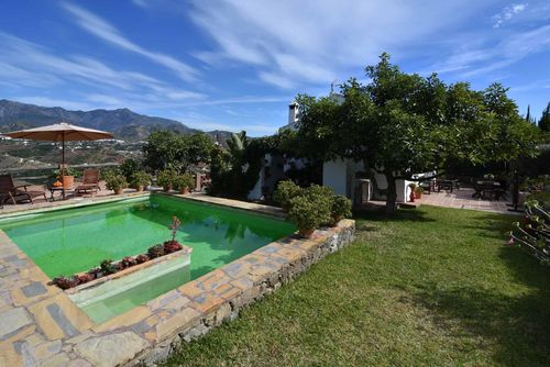 Frigiliana 007 Villa maravillosa y graciosa en Frigiliana, Costa del Sol, España  con piscina privada para 2 personas...