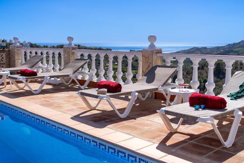 Frigiliana 008 Villa en Frigiliana, Costa del Sol, España  con piscina privada para 4 personas...