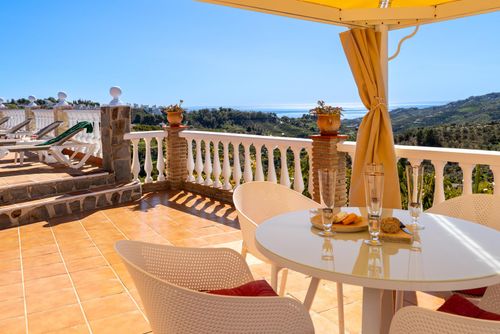 Frigiliana 008 Villa  met privé zwembad in Frigiliana, Costa del Sol, Spanje voor 4 personen...