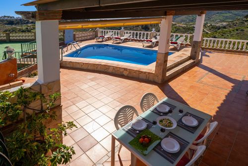 Frigiliana 008 Villa en Frigiliana, Costa del Sol, España  con piscina privada para 4 personas...