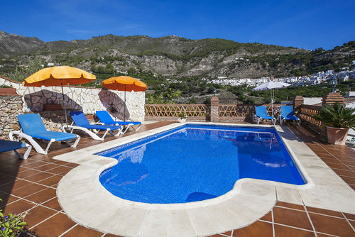 Frigiliana 011 Smukke og komfortabel villa i Frigiliana, Costa del Sol, Spanien  med privat pool med plads til 6 personer...