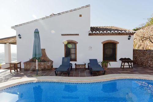 Frigiliana 016 Villa maravillosa y confortable  con piscina privada en Frigiliana, Costa del Sol, España para 4 personas...