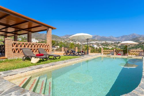 Frigiliana 023 Villa  met privé zwembad in Frigiliana, Costa del Sol, Spanje voor 8 personen...