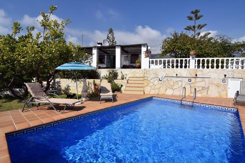Frigiliana 032 Villa  con piscina privada en Frigiliana, Costa del Sol, España para 4 personas...