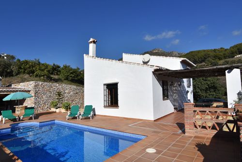 Frigiliana 034 Villa bonita y confortable  con piscina privada en Frigiliana, Costa del Sol, España para 4 personas...
