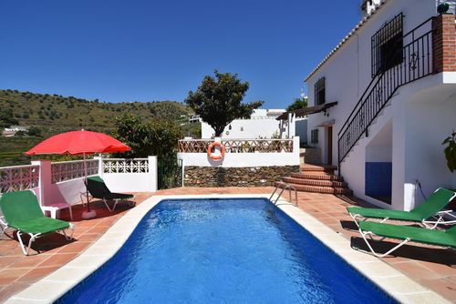 Frigiliana 037 Villa a Frigiliana, Costa del Sol, in Spagna  con piscina privata per 4 persone...